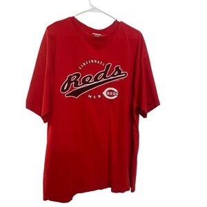 Cincinnati Reds MLB Baseball T‎ Shirt Red Adult Size XL